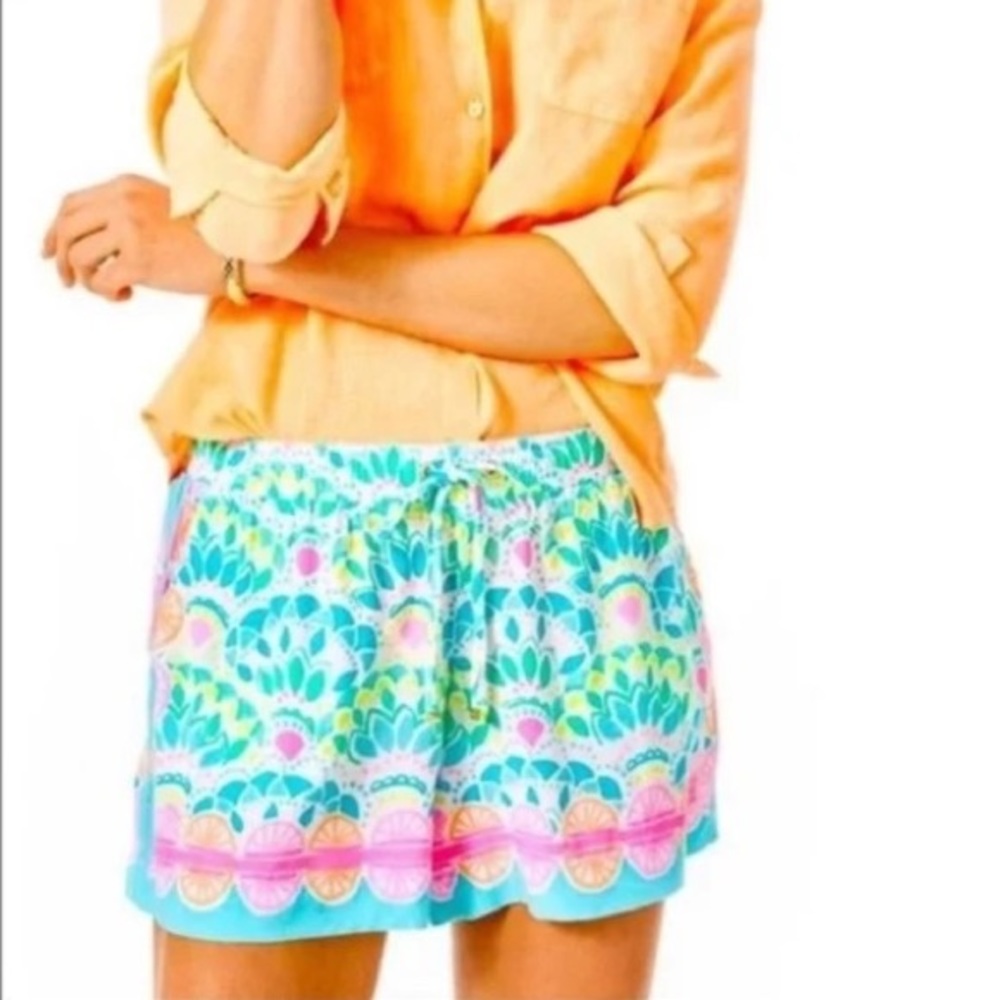🆕Lilly Pulitzer Katia Short in Multi Caribbean Citrus
